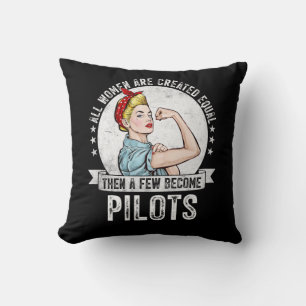 Alle Frauen sind gleich ein paar werden Piloten Ai Kissen