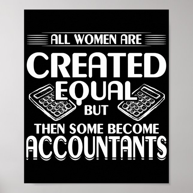 Alle Frauen werden gleich behandelt, und dann werd Poster (Vorne)