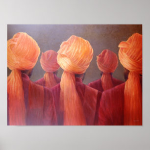 Alle fünf Staatschefs Poster