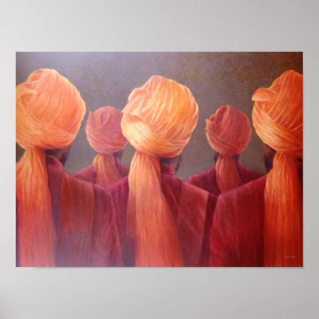 Alle fünf Staatschefs Poster (Vorne)