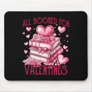 Alle für Valentinbücher gebucht Mousepad