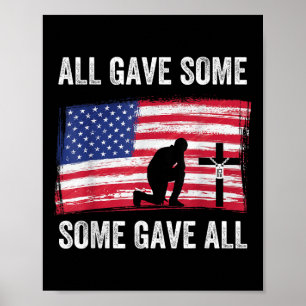 Alle gaben einige, die alle die Gedenkstätte für d Poster