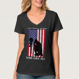 Alle gaben einige, die alle uns Flaggensoldaten Me T-Shirt