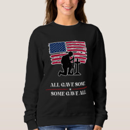 Alle gaben etwas, einige gaben alles sweatshirt