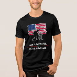 Alle gaben etwas, einige gaben alles Tri-Blend shirt