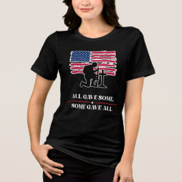 Alle gaben etwas, einige gaben alles Tri-Blend shirt