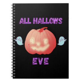 Alle Galgen Halloween Pumpkin und Geister Notizblock