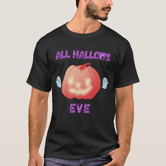 Alle Galgen Halloween Pumpkin und Geister T-Shirt (Vorderseite)