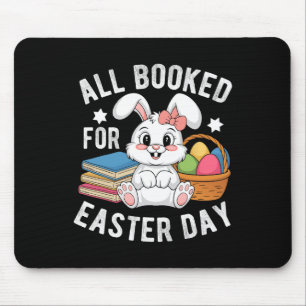 Alle gebucht für Ostertag Niedliche Kaninchenladen Mousepad
