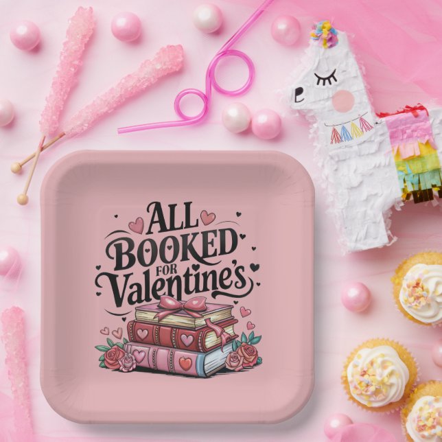 Alle gebucht für Valentine's Pappteller (Party)
