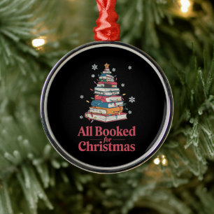 Alle Gebucht Für Weihnachten Buch Baumlichter Ornament Aus Metall