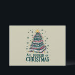 Alle gebucht für Weihnachten Geschenk für Libraria Einladung<br><div class="desc">Alle gebucht für Weihnachtsgeschenke für Librarian Bookworm Book Liebhaber</div>