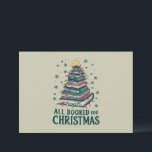 Alle gebucht für Weihnachten Geschenk für Libraria Einladung<br><div class="desc">Alle gebucht für Weihnachtsgeschenke für Librarian Bookworm Book Liebhaber</div>