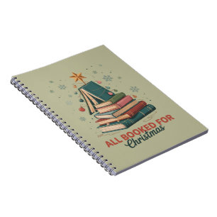 Alle gebucht für Weihnachtsbuch Baum Xmas Lehrer  Notizblock