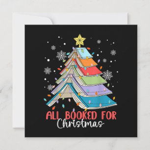 Alle gebucht für Weihnachtsbuch Weihnachtsbaum Lic Dankeskarte