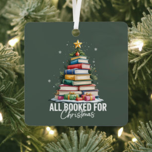 Alle gebucht für Weihnachtsgeschenk Librarian Book Ornament Aus Metall
