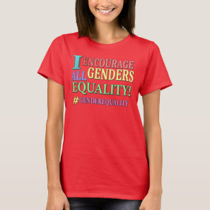 "ALLE GENDER GLEICHHEIT" Niedliches Design. Jetzt  T-Shirt