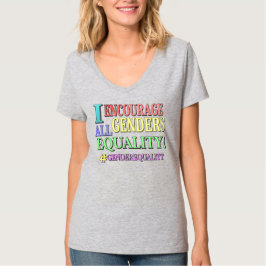 "ALLE GENDER GLEICHHEIT" Niedliches Design. Jetzt T-Shirt