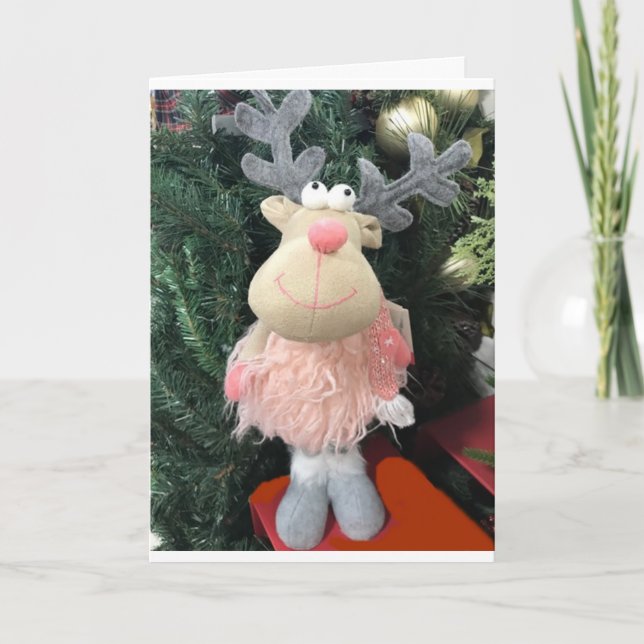 ALLE GESCHRÄNKT, UM ZU SAGEN **NUR WICHTIGE WEIHNA KARTE (Vorderseite)