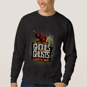Alle Ghouls und Geister Liebe Halloween Costum Sweatshirt