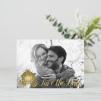 Alle Gold Princess Storybook Carriage Save the Dat