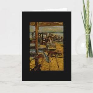 Alle großartigen Gemälde beginnen mit einem Pinsel Karte