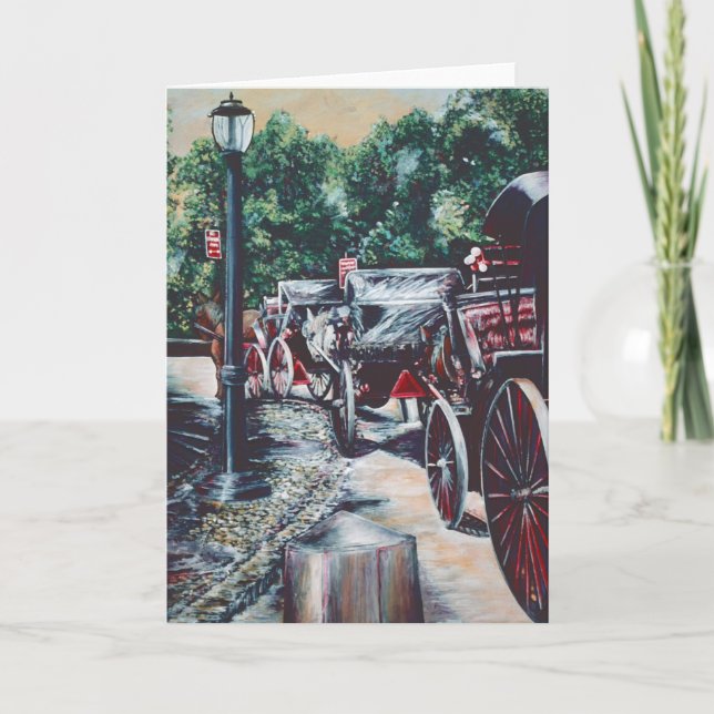 Alle großen Stürme verkünden sich mit einer Brise Karte (Vorderseite)