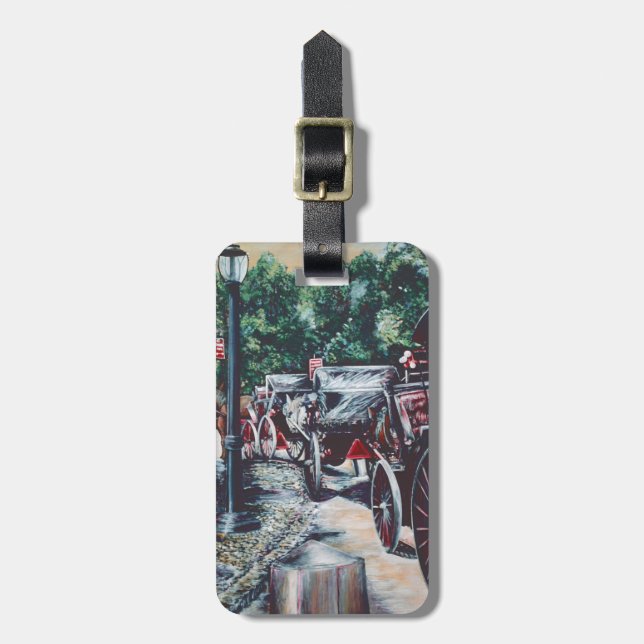 Alle großen Stürme verkünden sich selbst mit einer Gepäckanhänger (Vorderseite vertikal)