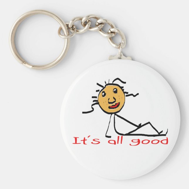 alle gut schlüsselanhänger (Vorne)