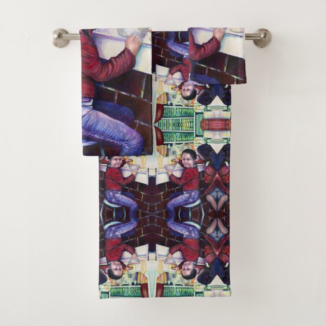 Alle guten Mädchen erhalten Eiscreme Badhandtuch Set (Insitu)