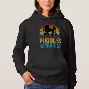 Alle Güter sind Cool, aber Poodles herrschen Hoodie