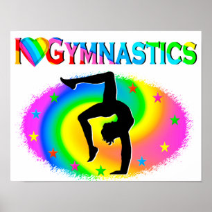 ALLE GYMNASTIK-CHAMPION POSTER