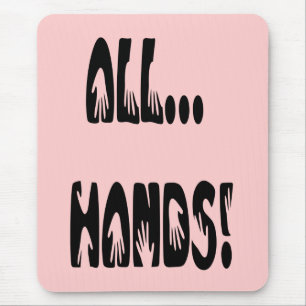 Alle Hände Mousepad