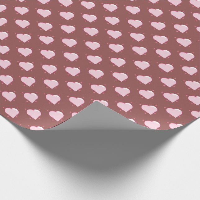 Alle Heftpfropfen Geschenkpapier (Ecke)