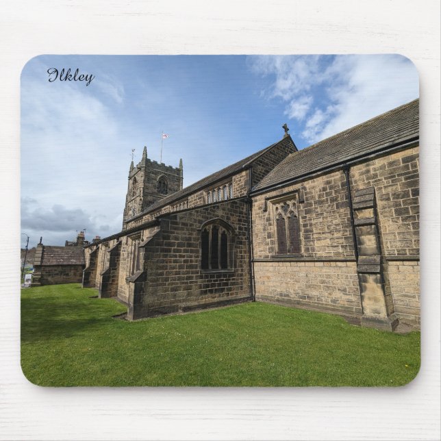 Alle Heiligen Pfarrkirche Ilkley Mousepad (Vorne)