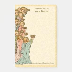 Alle Heiligen (RLS 19, Links Details) 4"x6" Post-it Klebezettel