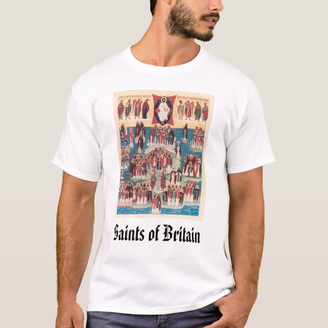 Alle Heiligen von Großbritannien, Heilige von T-Shirt (Vorderseite)