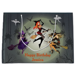 Alle Hexen zum Halloween-Party des 30. Geburtstage Große Geschenktüte