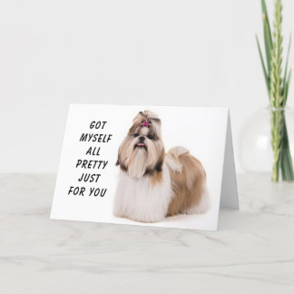 **ALLE HÜBSCH FÜR IHREN GEBURTSTAG** KARTE