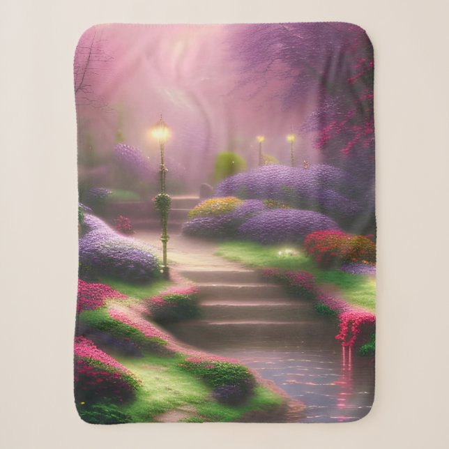 Alle Hübschen Blume Sherpadecke (Vorderseite)