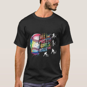 Alle hübschen Mädchen laufen so Softll Player T-Shirt