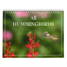 Alle Hummingbirds Calendar
