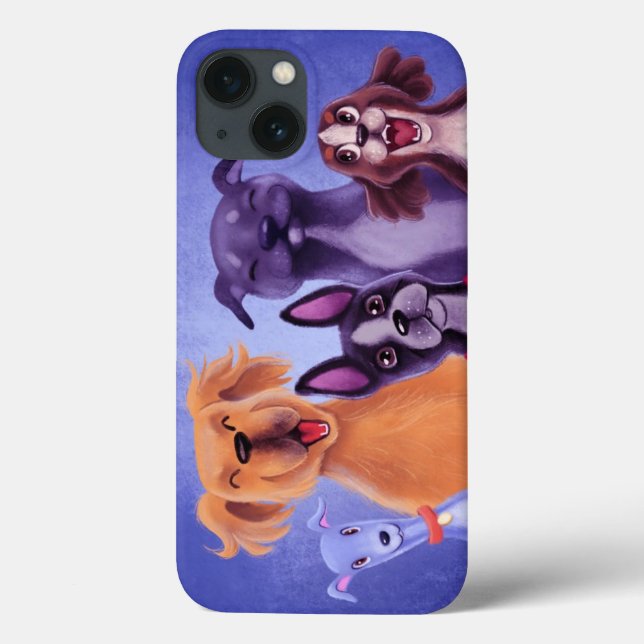 Alle Hunde Case-Mate iPhone Hülle (Rückseite)