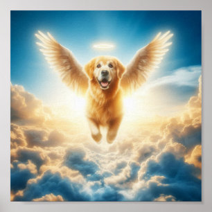 Alle Hunde gehen in den Himmel Poster