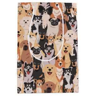 Alle Hunde Geschenktasche Mittlere Geschenktüte