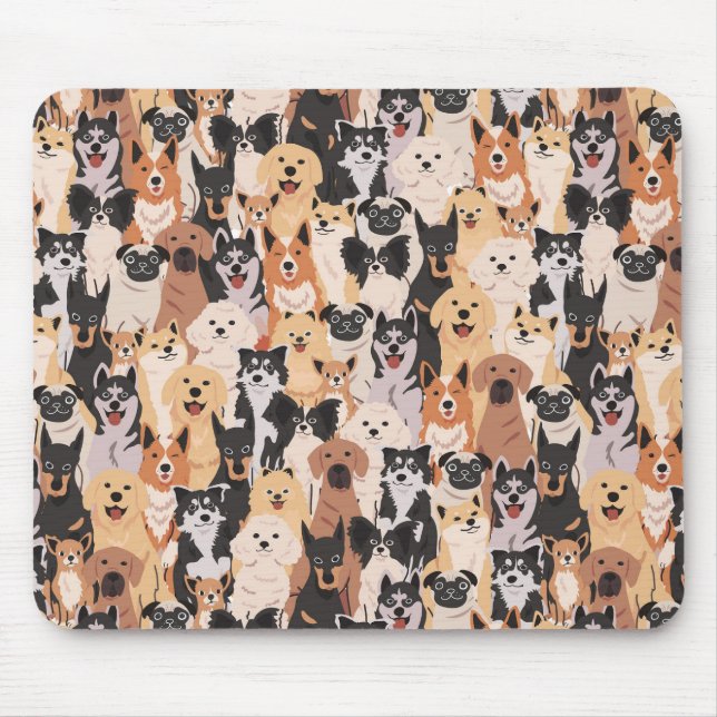 Alle Hunde Mousepad (Vorne)