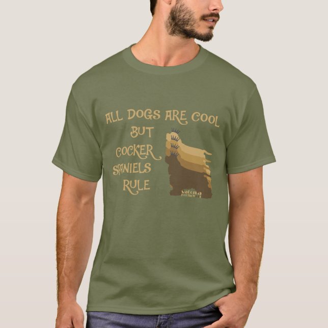 Alle Hunde sind Cooler T - Shirt (Vorderseite)