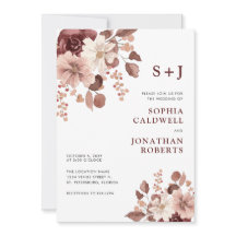 Alle in einer Dusty-Rose Eukalyptus Floral Wedding