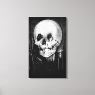 "Alle ist Eitelkeit" durch C. Allan Gilbert Leinwanddruck