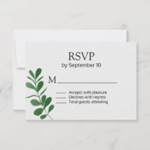 Alle Jahreszeiten Grüne Foliage Hochzeit